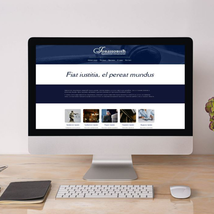 Professional WordPress Website for Law Firm